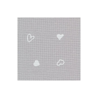 Панама, Murano Petit Coeur, 32 ct.десен - сърчица 
