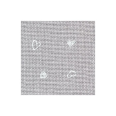 Панама, Murano Petit Coeur, 32 ct.десен - сърчица 