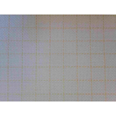 Панама , разграфена с цвят екрю, 16 ct