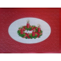 Бродирана картичка 024 