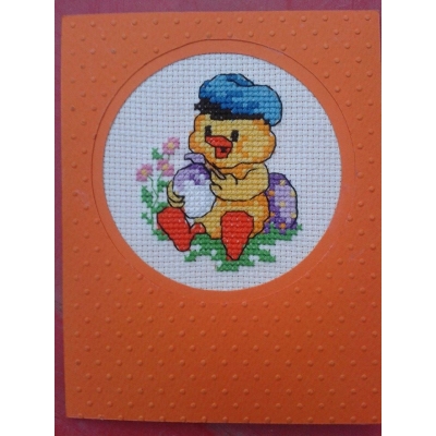 Бродирана картичка 003