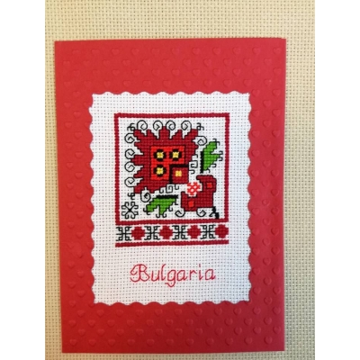 Бродирана картичка 047 