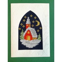 Бродирана картичка 045