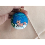 Топка, мъниста, 6 см,  01 - 35 BGN/ 17.90 EUR